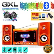 GXL GL-8100TKUS Multimedia Speaker System with USB/SD/FM Tuner/Bluetooth