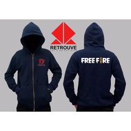 Garena Free Fire Zipper Hoodie Jacket