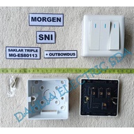 TRIPLE MORGEN SWITCH MG-ES80113 SNI + OUTBOWDUS Masko
