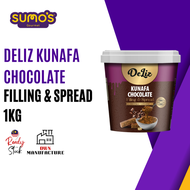 Deliz Kunafa Pistachio/ Hazelnut Filling and Spread 1KG Halal / Kunafa Pistachio /Choco/ Hazelnut In