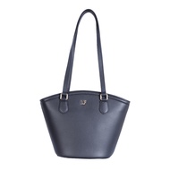 Louis Fontaine กระเป๋าสะพายทรง TOTE Bag Size M รุ่น WISTERIA - สีดำ