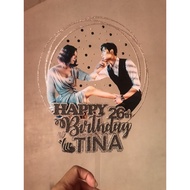 Kdrama theme Cake topper