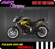 Stiker striping Pulsar 200ns Redbull