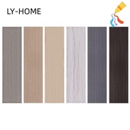 LY Floor Tile Sticker, Self Adhesive Windowsill Skirting Line, Home Decor Living Room Wood Grain Waterproof Corner Wallpaper