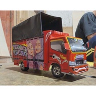 cod miniatur truk oleng permata agung variasi terpal, trek, trak,