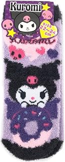 Jays Planning RMS0258 Fluffy Room Socks, Ankle, Chrome Icon Hug, Adult, Women's, 8.7-9.4 inches (22-