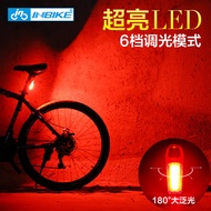 Giant Merida bike lights tail light waterproof night riding mountain bike warning light USB recharge