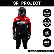 SR Project Hoodie Racing Stories Red 100% Authentic