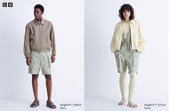 uniqlo u系列 日本帶回 降落傘工裝短褲 L