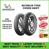 TAYAR MICHELIN POWER SHIFT 120/70 R17 , 120/70 R15 & 160/60 R15 (R) TL