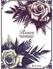 Roses Tattoo Flash Book Leezey