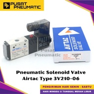3V210-06 Pneumatic Solenoid Valve Airtac 3V 210-06 Solenoid Valve Switch Airtac 3/2 Way Single Coil 