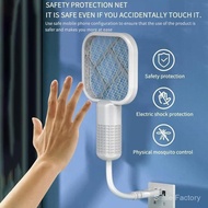 New Mini Electric Mosquito Swatter Racket Mosquito Repel-lent Flyswatter Electric Mosquito Bat Plug-
