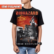 BIOHAZARD SEMI FULLPRINT T-SHIRT | UNISEX HARDCORE ROCK METAL BOOTLEG BAND SHIRT | URBAN DISCIPLINE