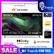 SONY 65 BRAVIA X85L | Full Array Google TV | 4K HDR Processor X1 | High Dynamic Range (HDR) with TRI