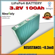 SINOPOLY แบตเตอรี่​ 100 ah 100ah ลิเธียม​ lithium ion Lifepo4 3.2V 12v​ UPS​ Battery รถกอล์ฟ​ ระบบโซล่า ระบบเสียงรถยนต์ flashsale ลดกระหน่ำ