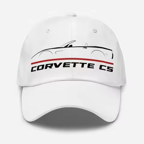 Premium Dad Hat For Corvette C5 Convertible 1997-04 Car Fans Cap Gift