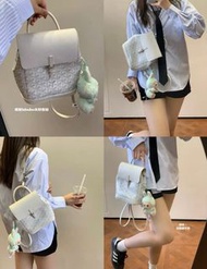 99新 💓 GOYARD 白色 alpin mini 雙肩背包