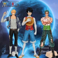 One Piece Series gk Figure Three Brothers Silent Luffy Seriously Injured Zoro Kujima Yamaji gk Figure Model Ornaments