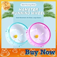 Silent Hamster Exercise Wheel Rotatory Jogging Spinner Disc / Hamster Wheel Stand