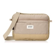 [Anello Grande] Mini Shoulder Bag Lightweight/Water Repellent Mikaru GTM0435Z Light Beige