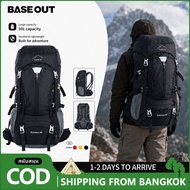 BASEOUT 50L 40l Waterproof Hiking Backpack Breathable Back Pad Lightweight