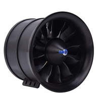 TREETDOBV Ducted Fan with Motor, EDF 90mm 12-Blade Fan Propeller with 6S 1450KV Duct Motor for RC Ai