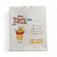 韓國 - Kayjay Winnie the Pooh 兒童平面口罩 100個裝 14.5 x8.5cm (平行進口)