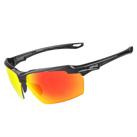 KAPVOE-Cycling Glasses Polarised Sunglasses Sports Glasses MTB Glasses Cycling Glasses Men Road Bike