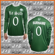 Customized Number and Surname DLSU Warmer Jersey