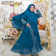 hk3 LAQUINA ied series / syari anak / gamis anak perempuan