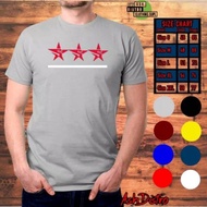 Striped t-shirt star t-shirt/ star t-shirt/