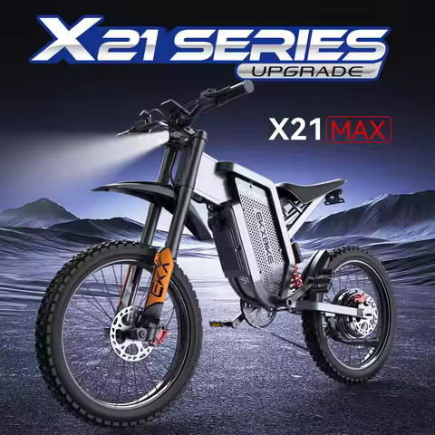 EKX X21 Max Electric Motorcycles 6000W Brushless Gearless Motors 60V30AH Lithium Battery Speed 85Kmh