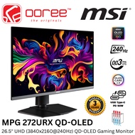 MSI 26.5" MPG 272URX QD-OLED / 31.5" MPG 321URX QD-OLED UHD (3840x2160 @240HZ) LCD GAMING MONITOR (0