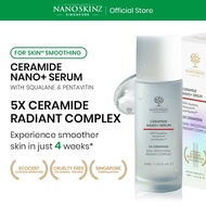 Nano Skinz SG Ceramide Nano+ Serum w/ Squalane & Pentavitin- 5x Ceramide Radiant Complex