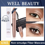 O.TWO.O Cosmetic 6ml black 3D stereo fiber waterproof mascara long lasting thick maskara