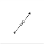 [ Attic Piercing ] Infinity Barbell For Industrial Piercing