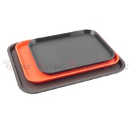 14"X18" FAST FOOD TRAY (BLACK / CHOCOLATE / RED)