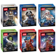 Marvel Avengers Boxed Full Set Assembly Toys Iron Man Superman Thanos Spiderman Batman Puzzle Blocks