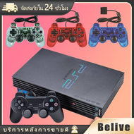 จอย​ PS2 จอยเกมคอนโทรลเลอร์ จอยเกมส์ หลายสีเลือกได้