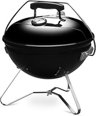 Weber 1121308 Smokey Joe Premium Barbecue Stove, 14.6 inches (37 cm), Diameter for Camping, Bonfire 