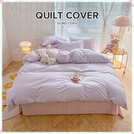 Plain Duvet Cover Ins simple Style Fresh Colora Minimalist Duvet Cover Single/Queen/King