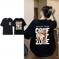 （ ✨ Penghantaran 24 jam ✨） Maise STUDIO Perempuan musim panas santai wanita longgar lengan pendek ce