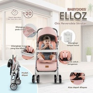 Babydoes Stroller CH 324 Elloz Chic Reversible Kereta Dorong Bayi