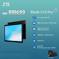 ZTE Blade X10 Pro 4G Mipad 10.1 4G Tablet Pc 10 inch WIFI Android /6gb ram 128gbTab🔥 Zoom/ Googlx Me