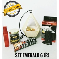Bakhoor/bukhoor gaharu Set Emerald 6