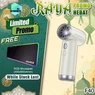 Awei F40 High Speed Handheld Fan Ultra Violent Fan Portable Mini Fan 3-in-1 Multi Function Dust Remo