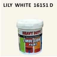 LILY WHITE 16151D ( 5L ) HEAVY DUTY EMULSION PAINT PREMIUM INTERIOR EMULSION PAINT