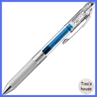 Pentel Gel Ink Ballpoint Pen EnerGel Infree 0.4 Blue BLN74TL-C 10-pack