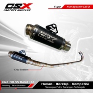 Racing Exhaust underbone Original Csx factory muffler type Cs2